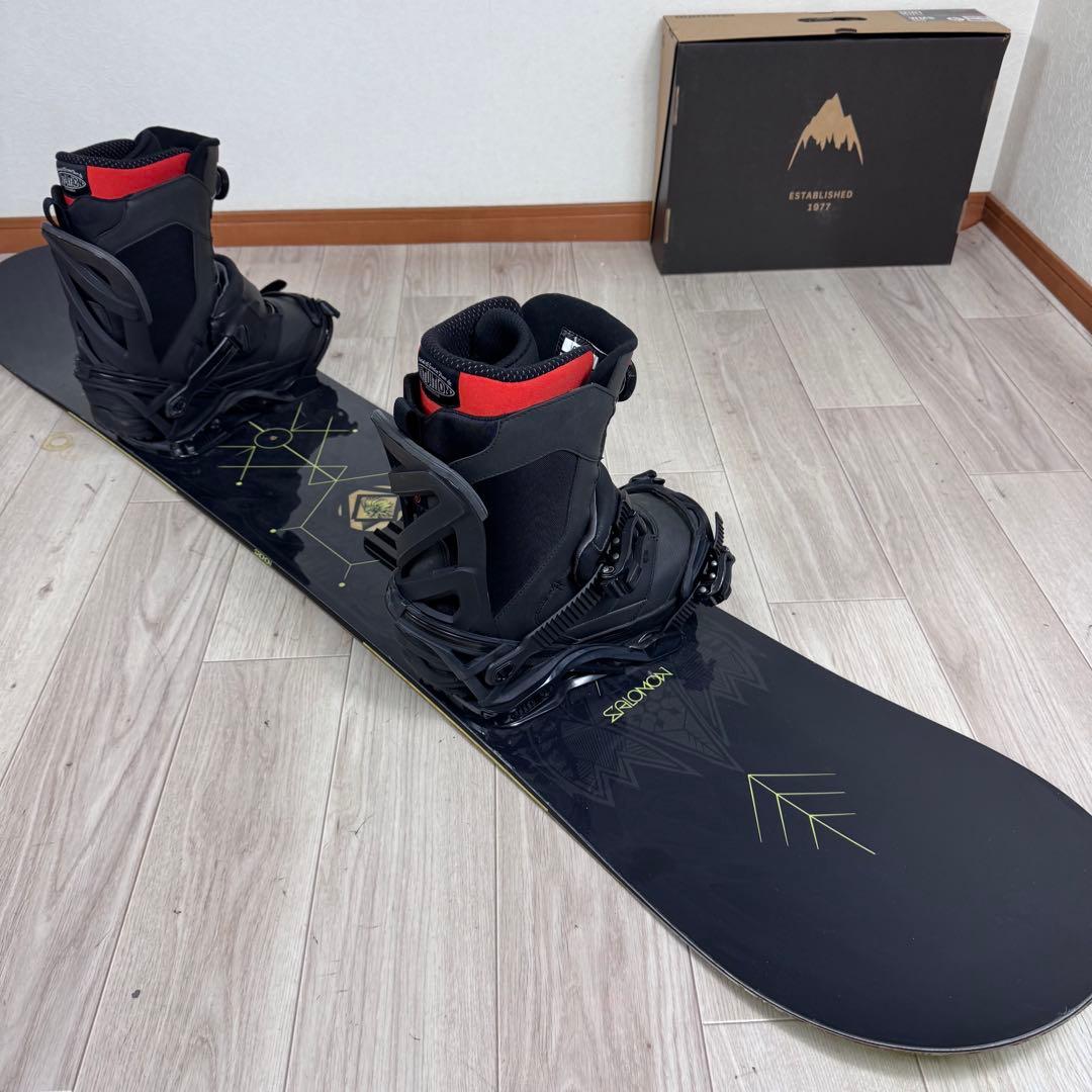 SALOMON SIGHT 158cm スノーボード RIDE27.5cm