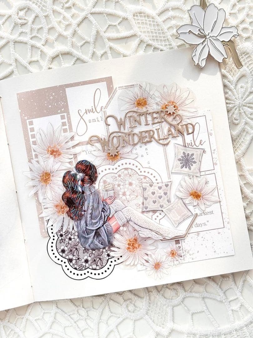 コラージュ素材　紙もの　素材紙　【2115】