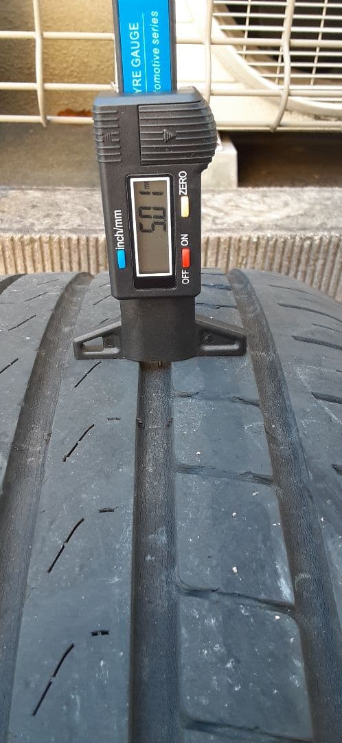  純正+ Pirelli P7 255/40R18 1本 リヤセット①