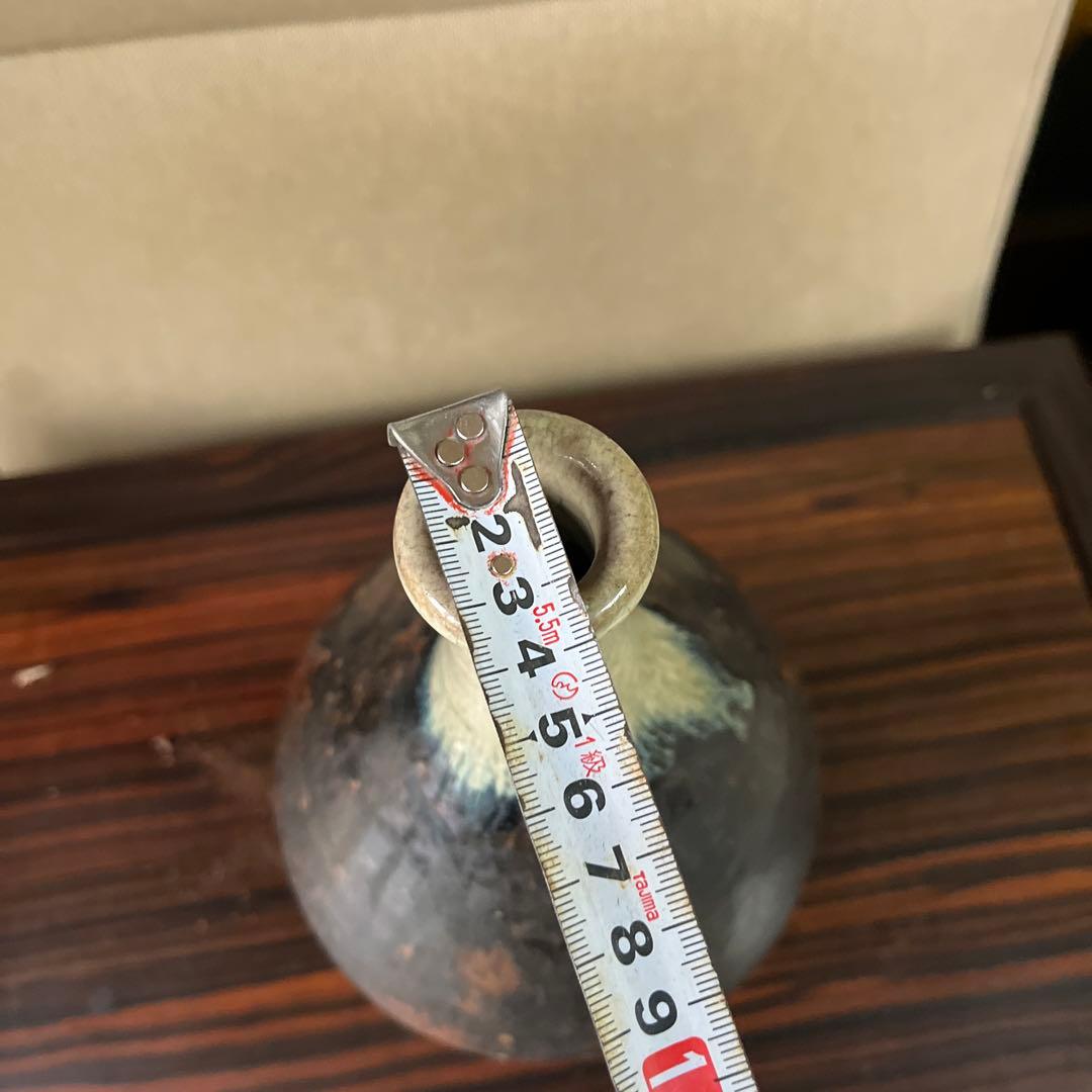 アンティーク壺　徳利　花瓶　古美術