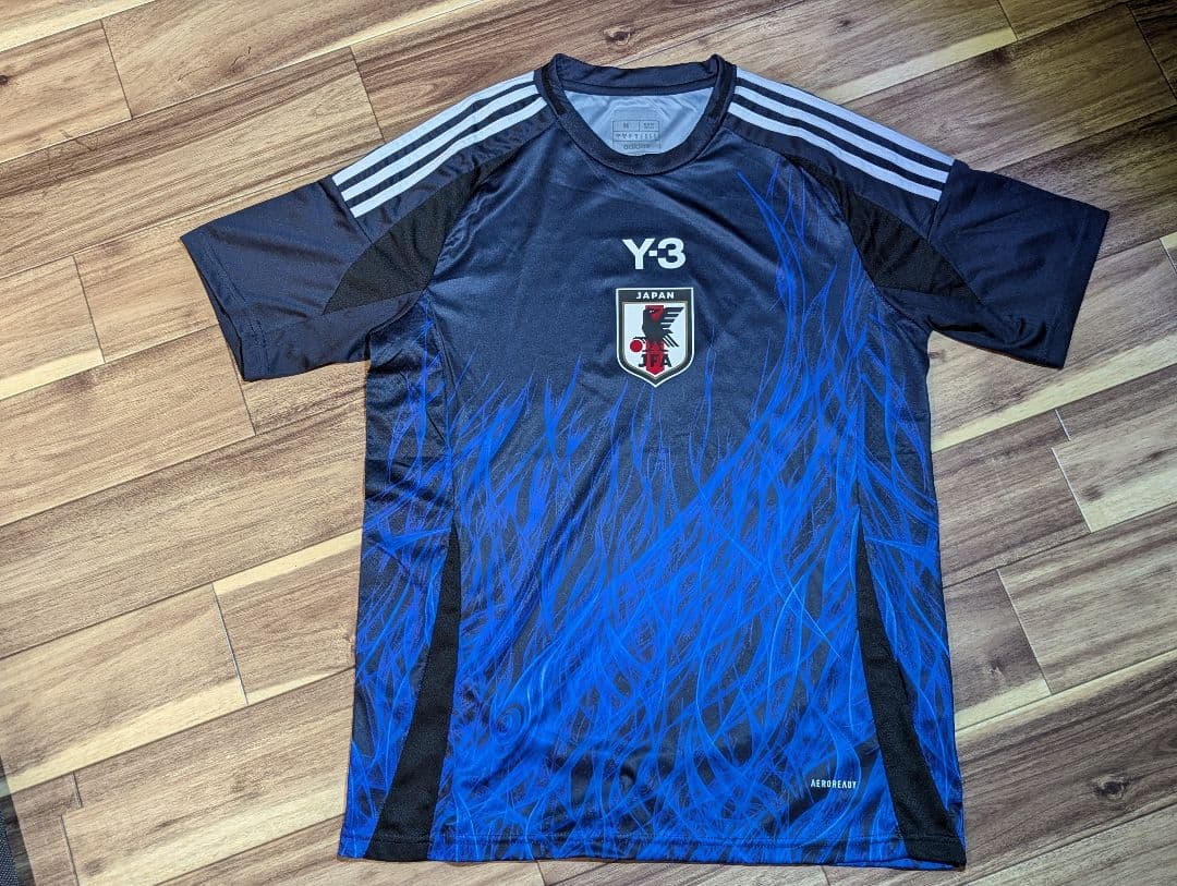 Y-3 日本代表 ジャージ Mサイズ 青/黒　美品！