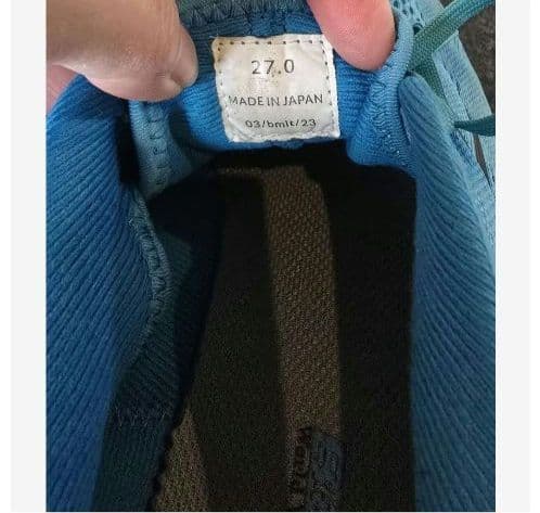 BEMOLOビモロシューズ ブルー 27cm