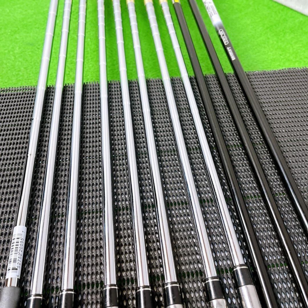 貴重レフティ メンズ テーラーメイド M2 ゴルフクラブセット 左打ち11本