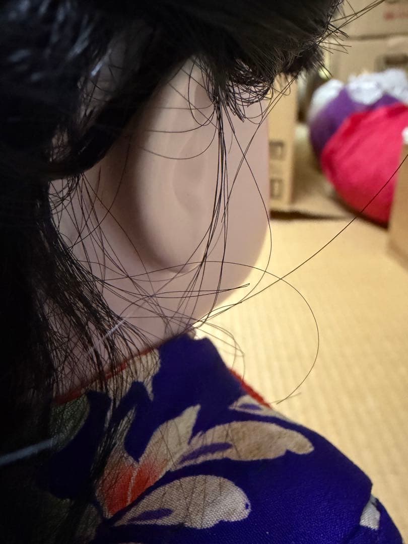 売却済み　市松人形　昭和初期　（ガラスケースは含みません）