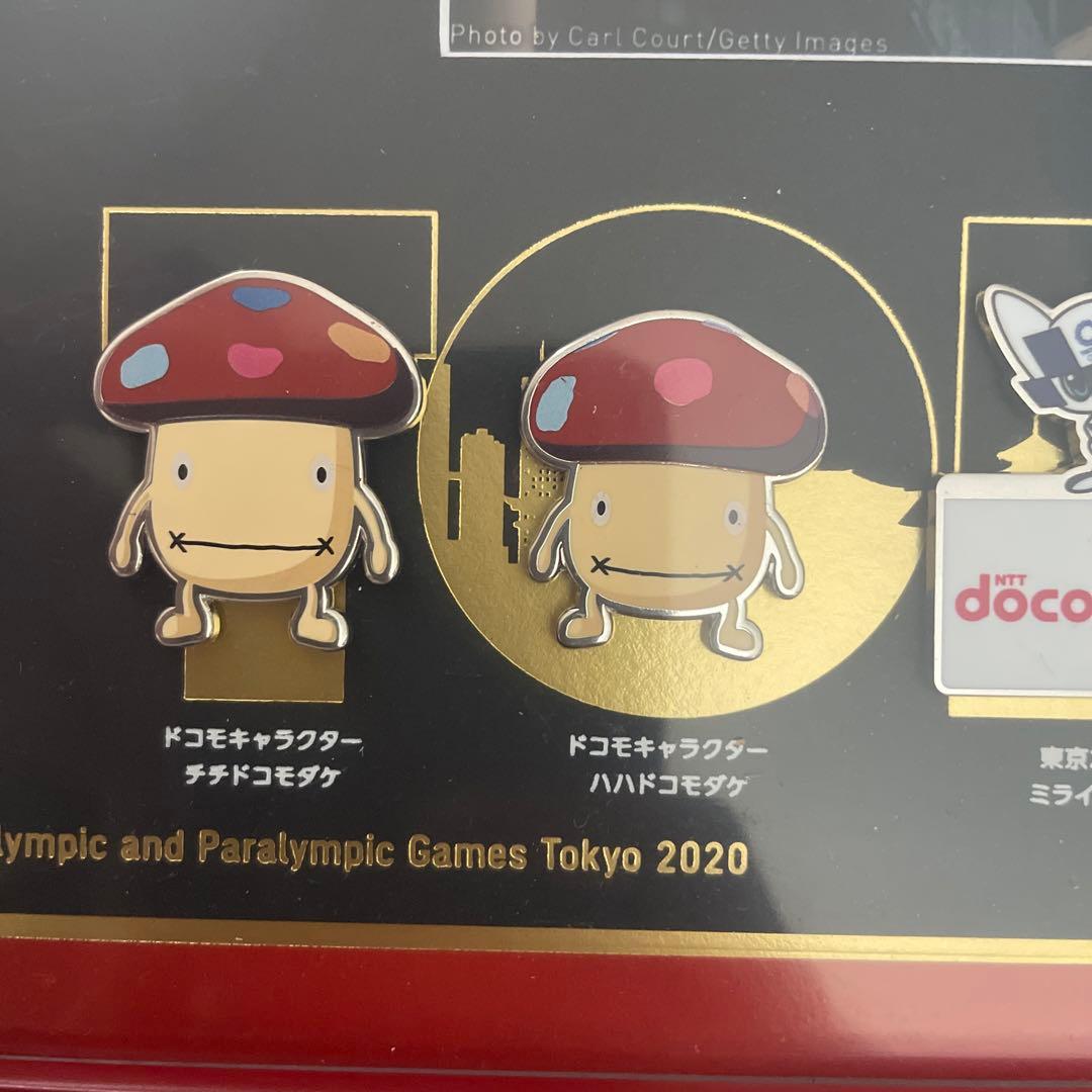 東京オリンピック　ピンバッジ　ピンズ　限定　docomo 非売品　パラリンピック