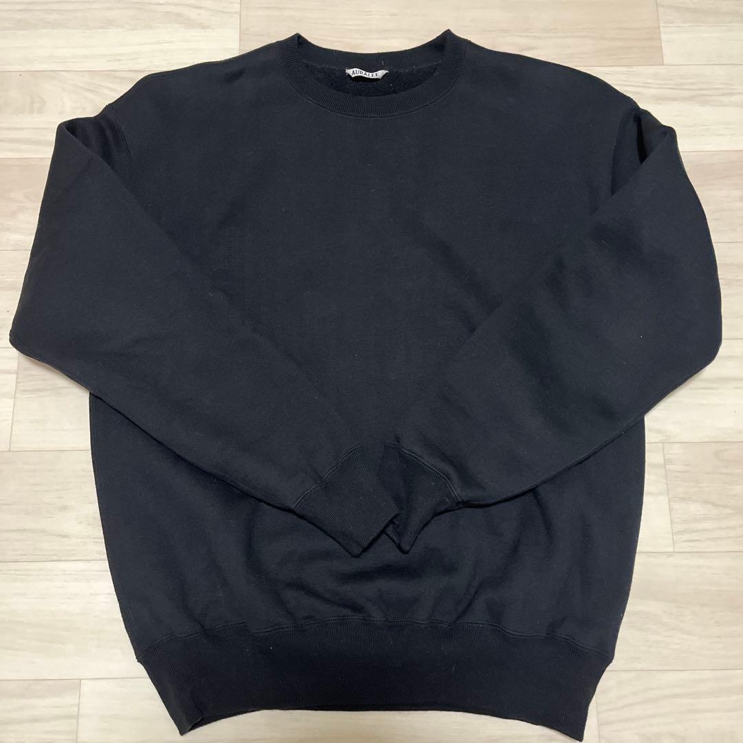 AURALEE SMOOTH SOFT SWEAT PULL OVER サイズ4