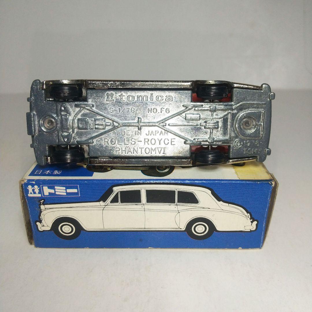 (3714)トミカ 青箱 日本製 ロールスロイス ファンタム Ⅵ 特注品