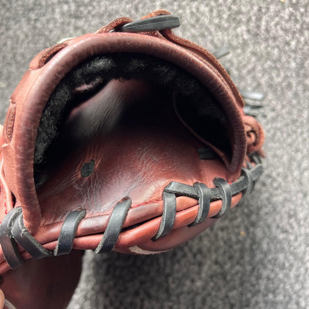 お*】様 ハタケヤマ　 少年用　キャッチーミット