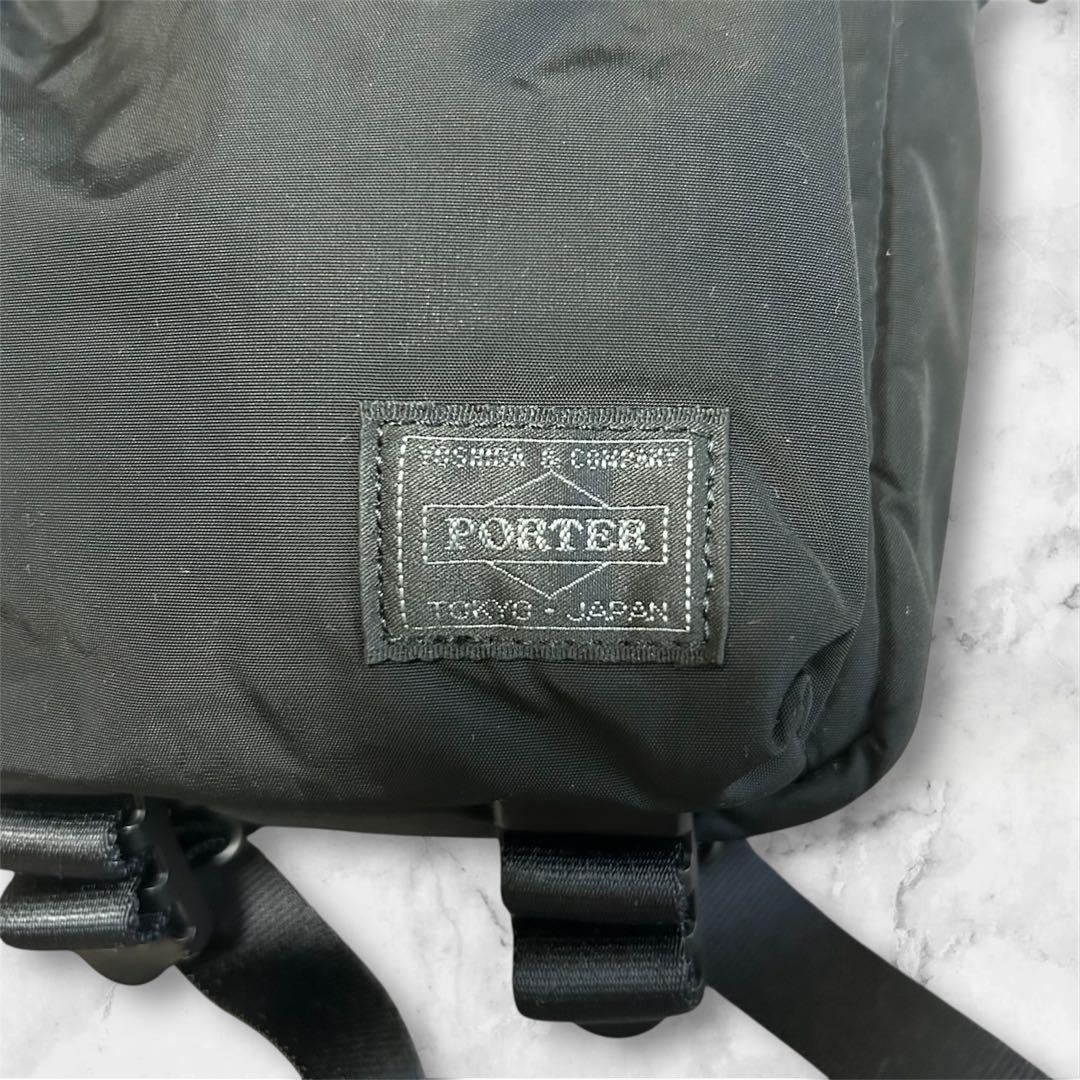 【希少】極美品 PORTER SENSES ショルダーバッグ　ポーチ　ブラック