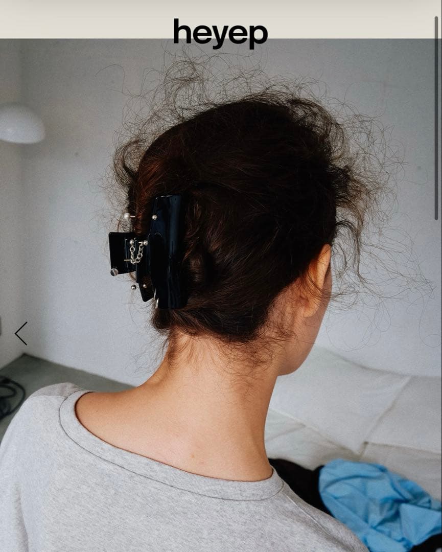 heyep Piercing Hair Clip Medium へイップ