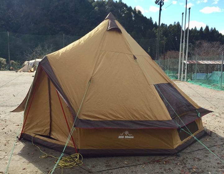 値下げします。　ワンポールテント　4m×4m