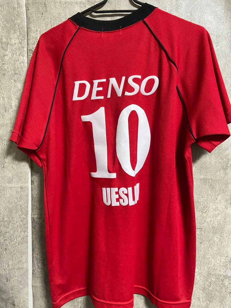 DENSO サイン入り 赤ジャージ 背番号10