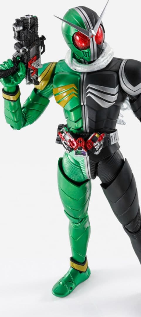 BANDAI真骨彫 仮面ライダーw サイクロンスカル特典Blu-ray付