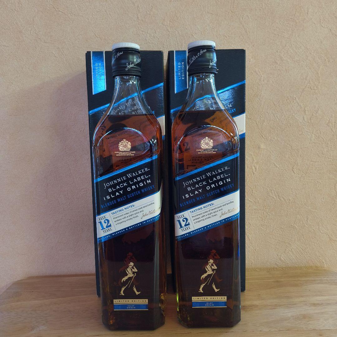 ジョニーウォーカー ブラックラベル アイラオリジン 2本セット