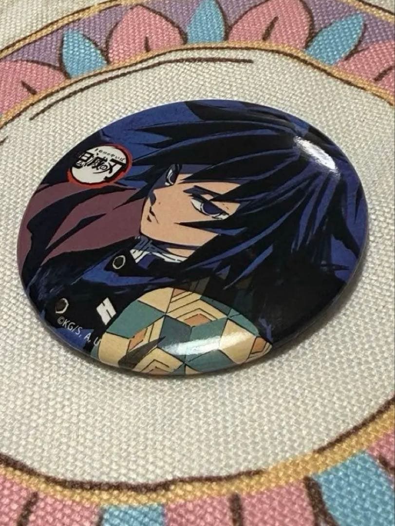 鬼滅の刃　全集中展　立志編　冨岡義勇　幕間画　缶バッジ　肆