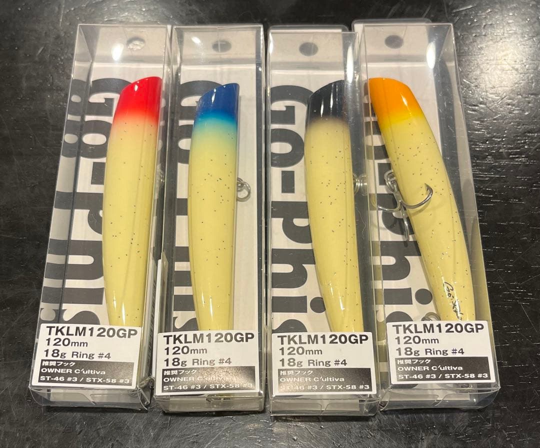 Go-Phish TKLM 120 GP NE ノンアイ 4個セット