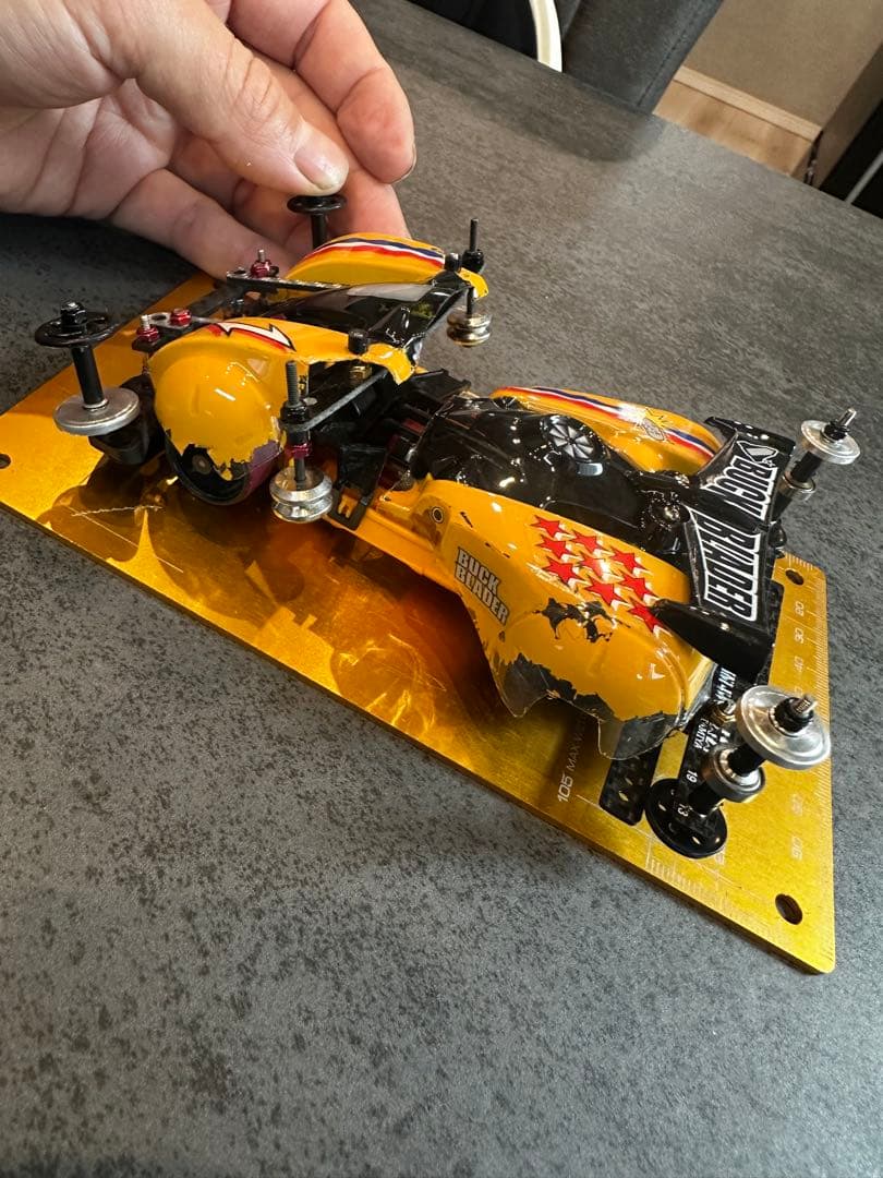 ミニ四駆 バックブレーダー レアパーツ多数 セッティングボード付き