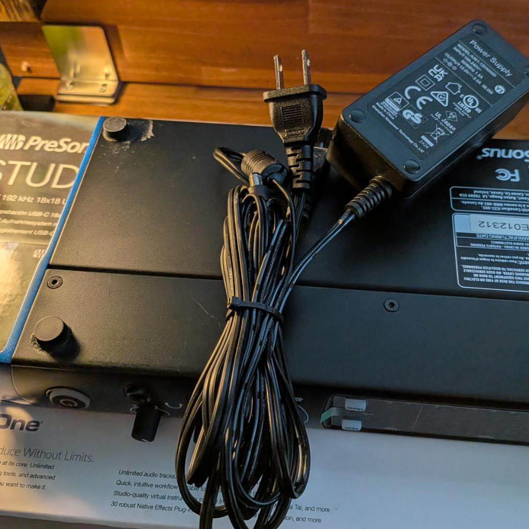 【中古】PreSonus STUDIO 1824C オーディオインターフェース