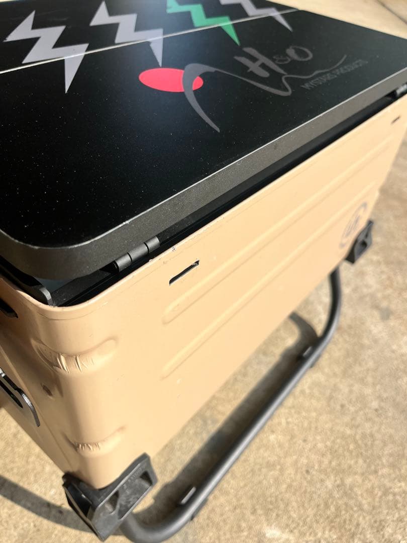 スノーピークシェルフコンテナ25カスタム h&o