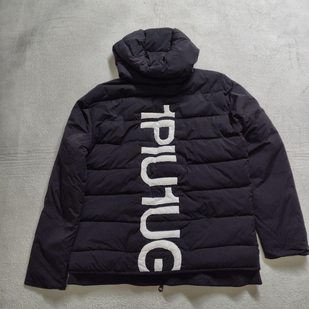 現行　2XL　ウノ ピゥ ウノ ウグァーレ トレ　ダウン　ワッペン　ビッグロゴ