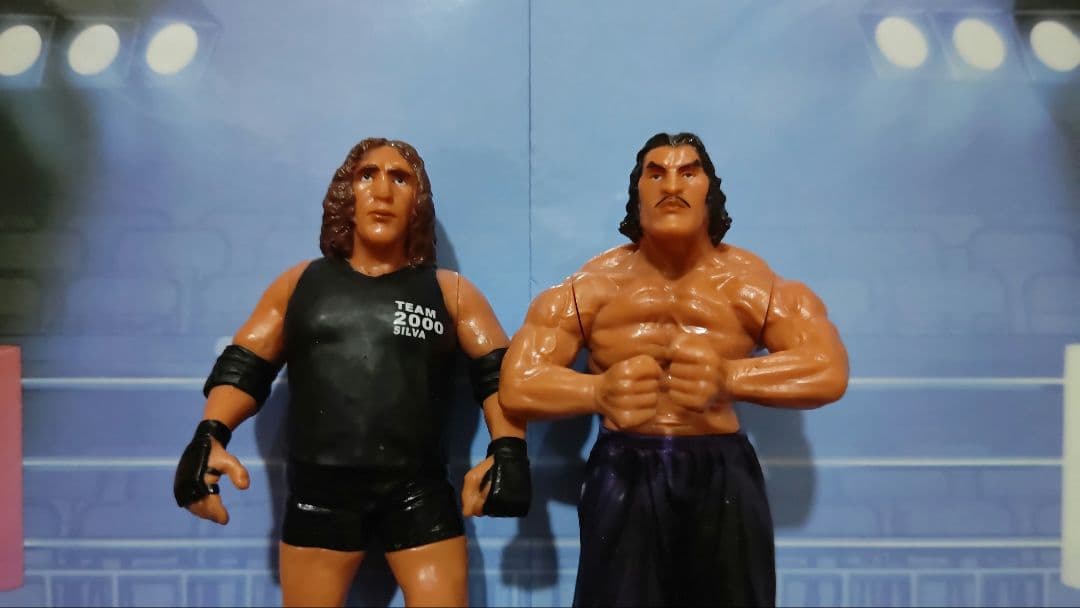 ジャイアントシルバ＆ジャイアントシン　プロレスフィギュア