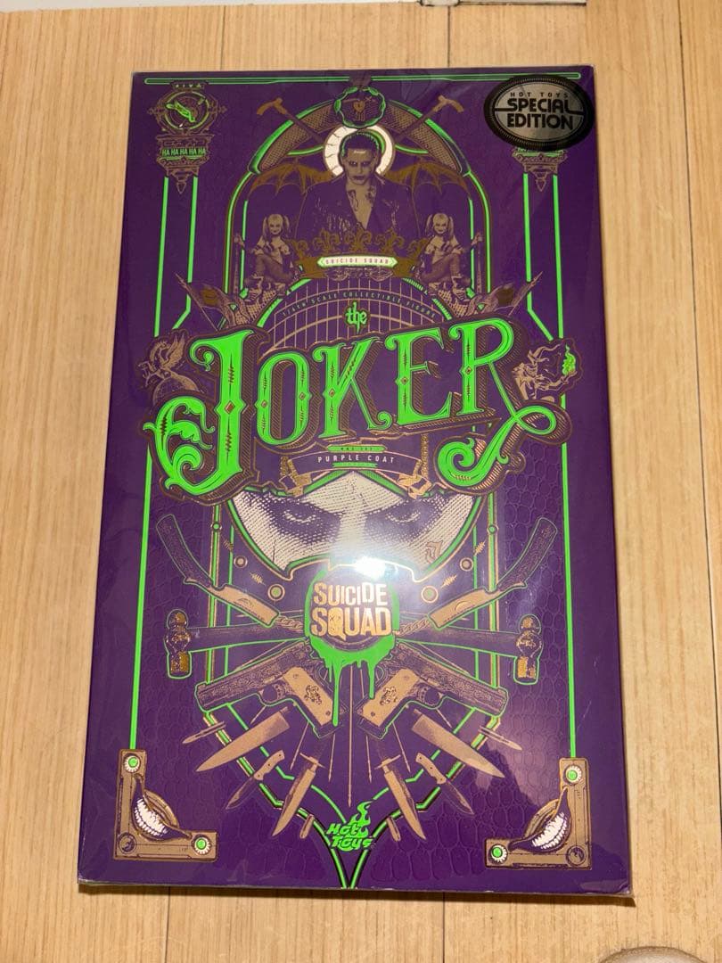 新品未開封 ホットトイズ　ザ・ジョーカー　スーサイド・スクワッド　パープルコート