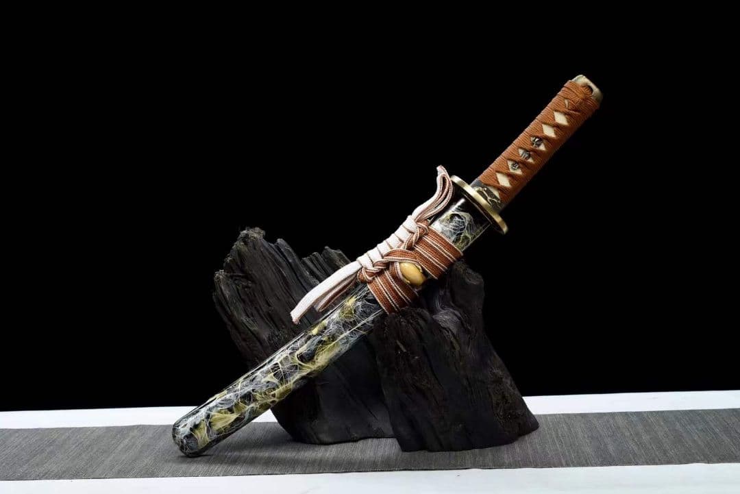 【メノウ】 武具　刀装具　日本刀　模造刀 居合刀  肋差   短刀