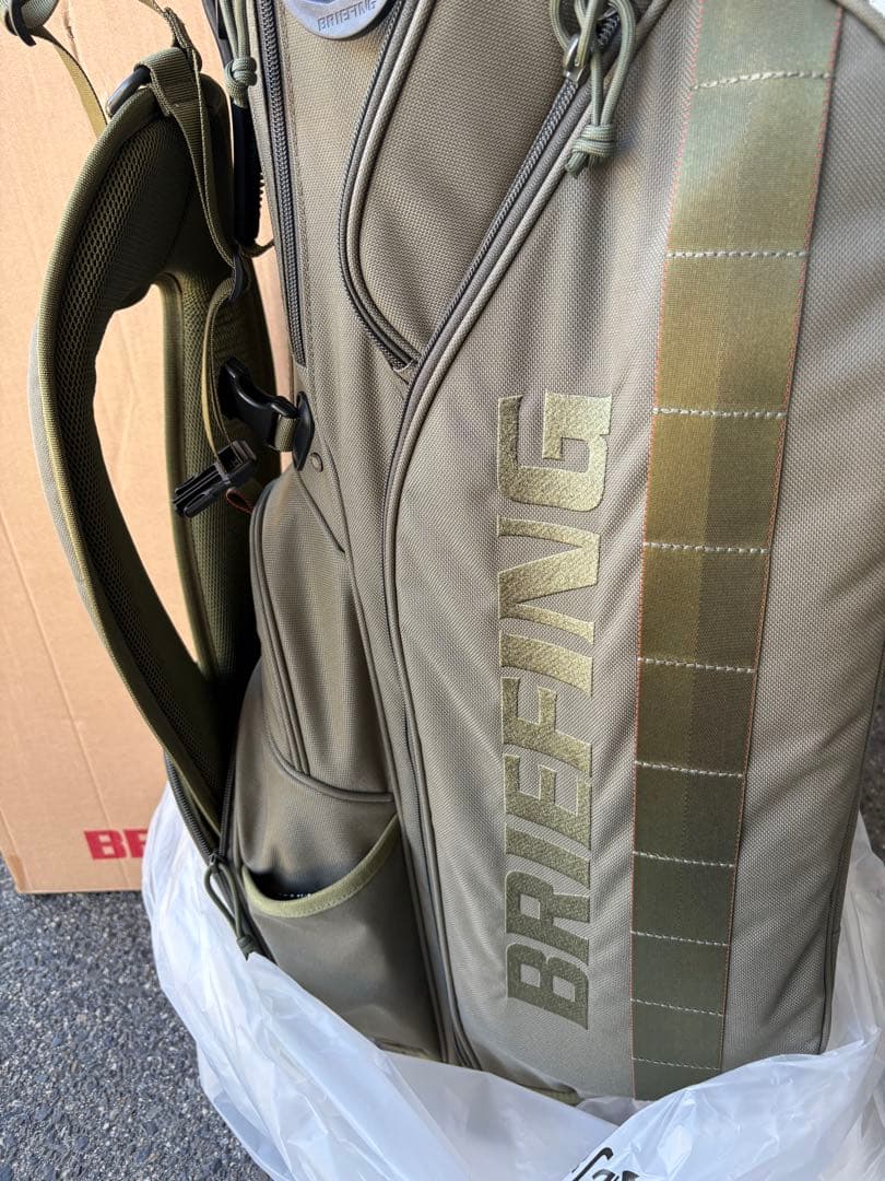 ブリーフィング ゴルフ キャディバッグ BRG253D03 レンジャーグリーン
