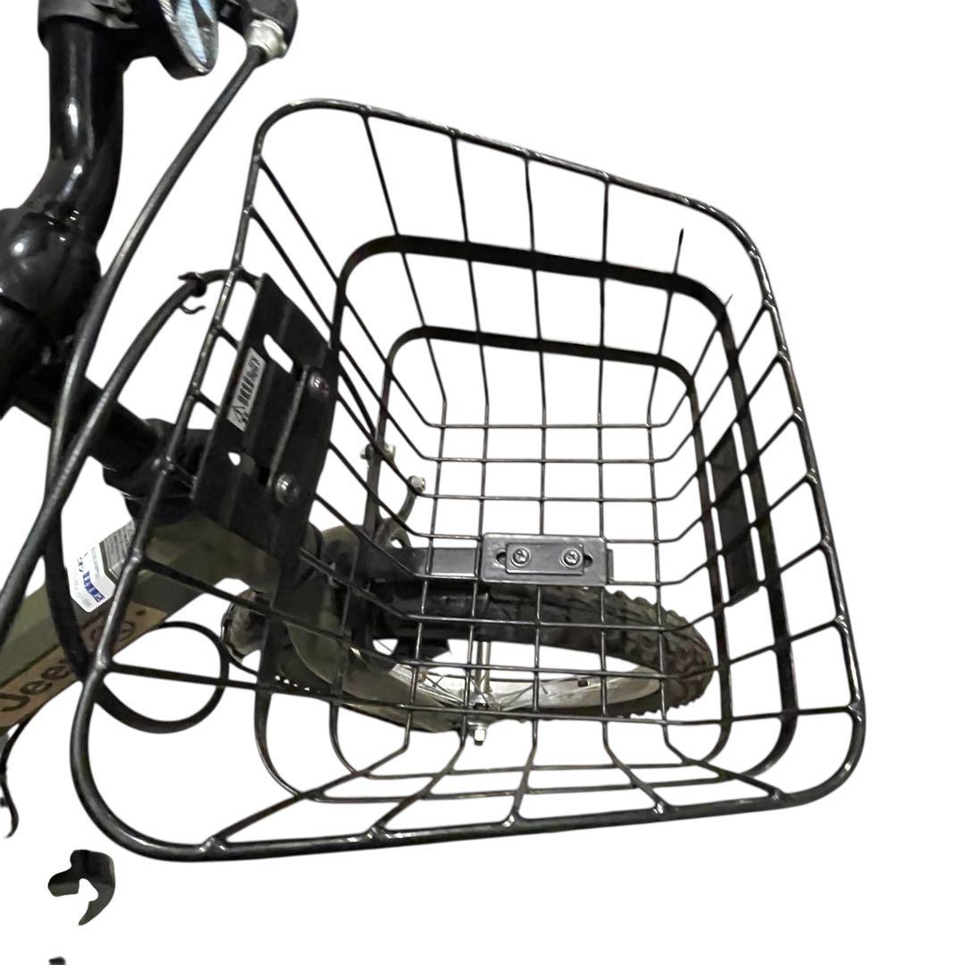 【美品】jeep je-16g 16インチ オリーブグリーン自転車キッズバイク