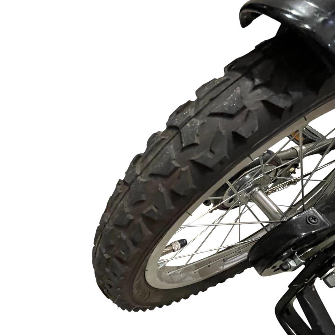 【美品】jeep je-16g 16インチ オリーブグリーン自転車キッズバイク