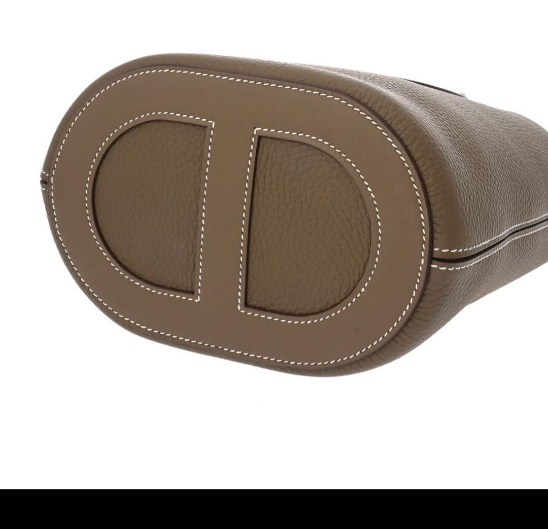 【正規品】　エルメス インザループ 18 シルバー 金具　エトゥープ