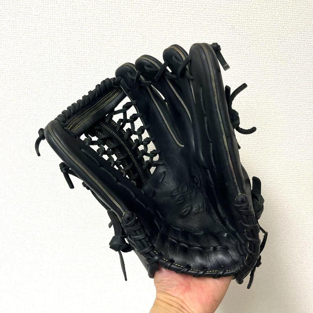 833 アシックス ゴールドステージ 型抜群 即戦力 軟式 外野手用グローブ