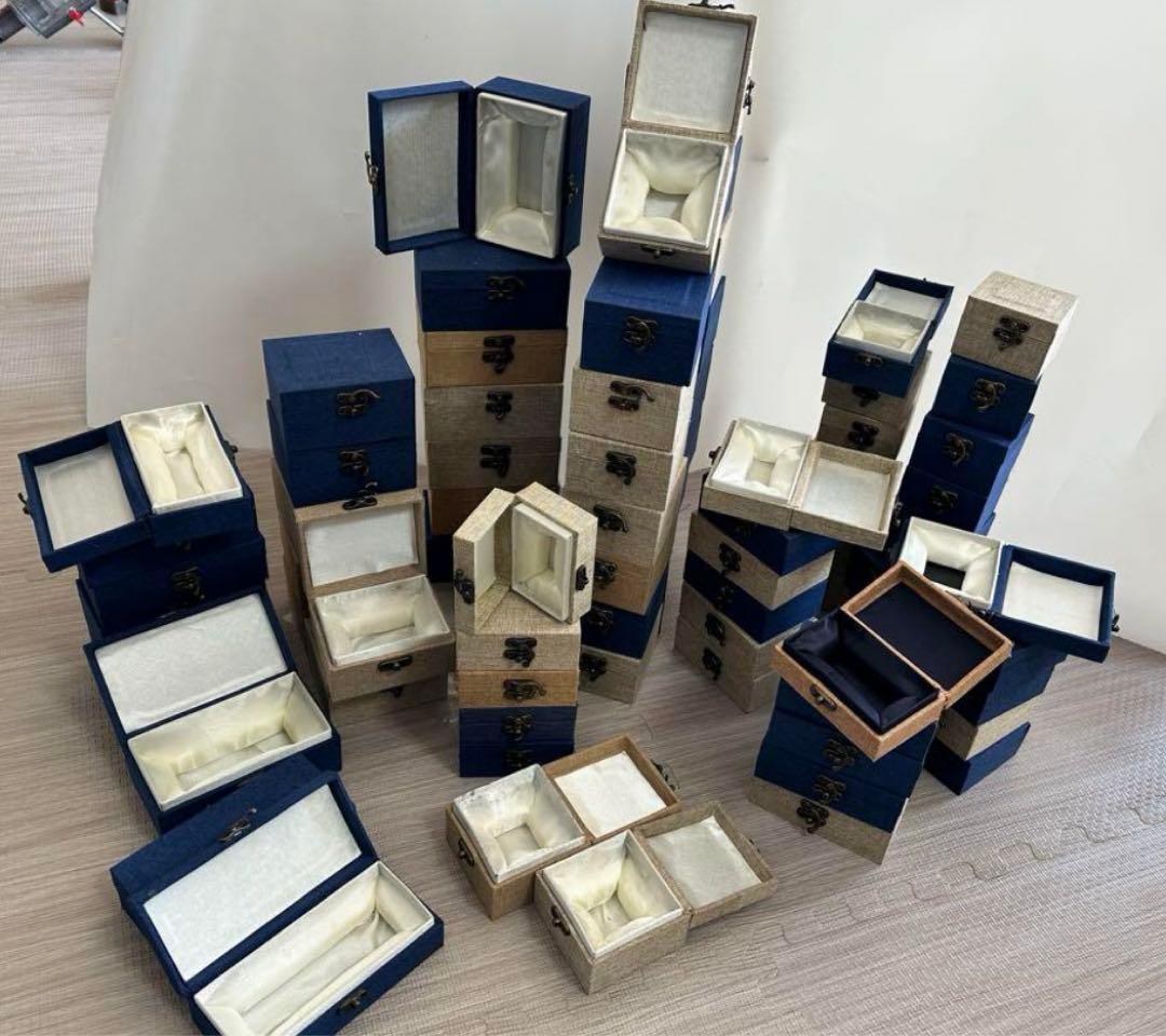 印箱　ケース　印鑑　箱　篆刻　書　76点　@300〜