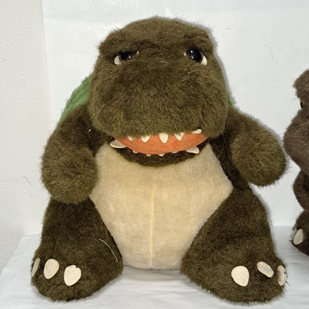 ほぼレア品　ガメラ　ぬいぐるみ　バンダイ　プチアムール　レトロ　レア品