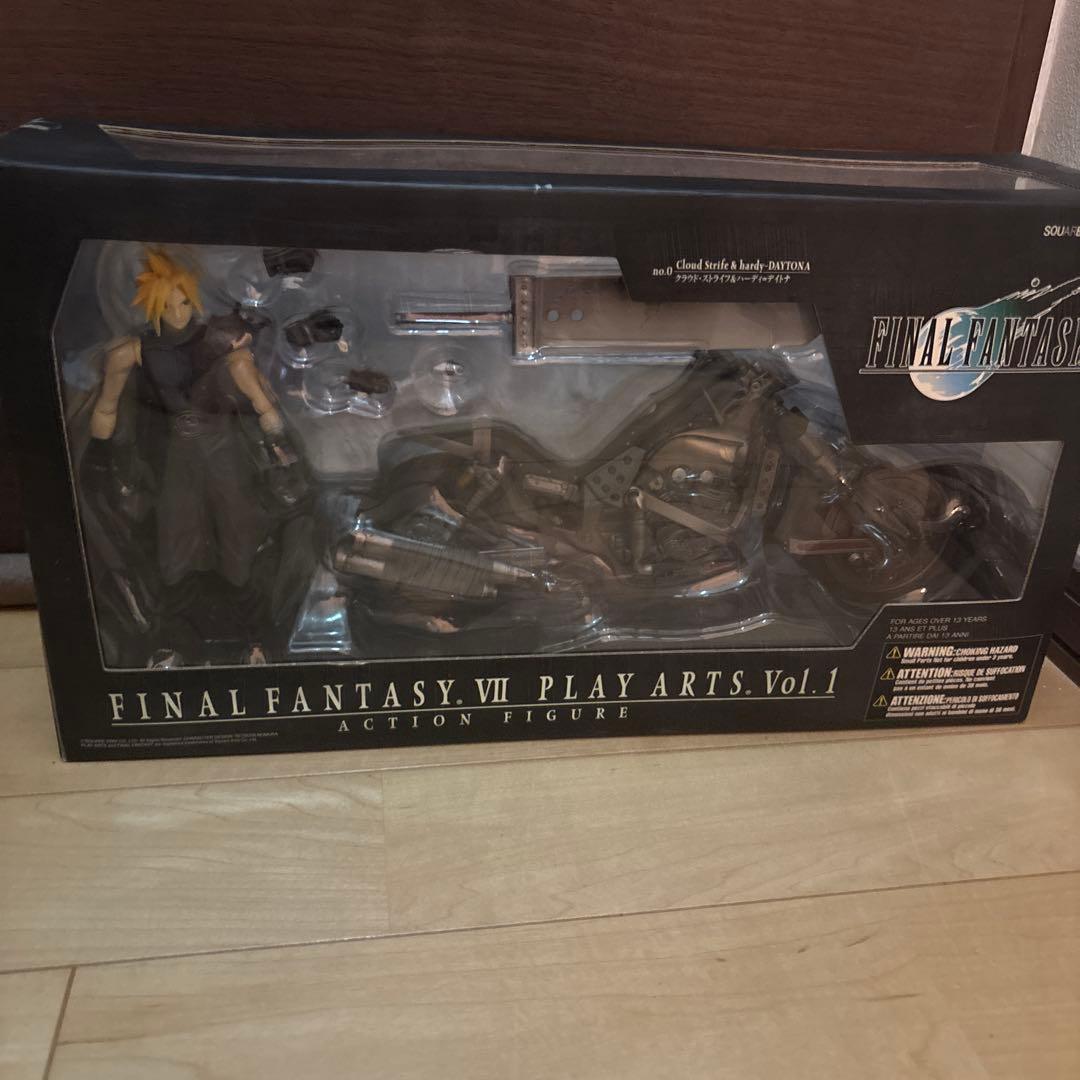 FF7 クラウド＆ハーディ=デイトナ プレイアーツ Vol.1 フィギュア
