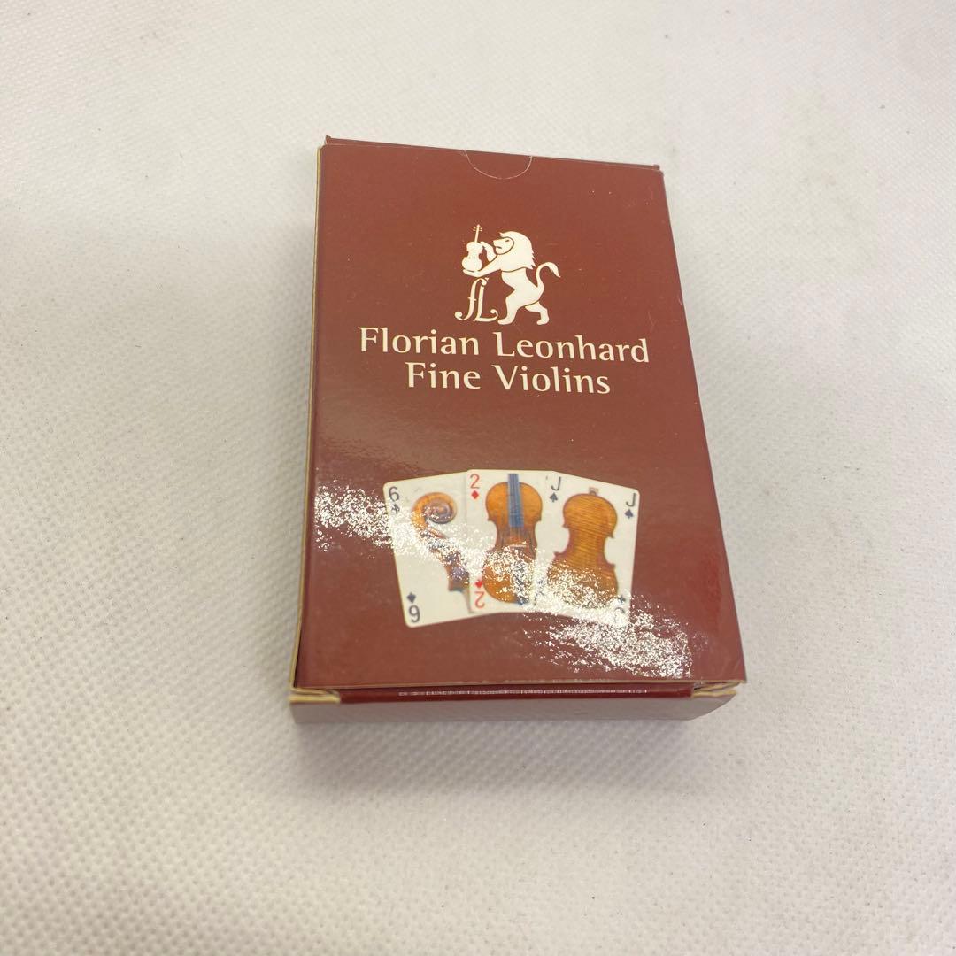 激レア　貴重　モンドムジカ　記念品　トランプ　非売品　バイオリン名作　匿名配送