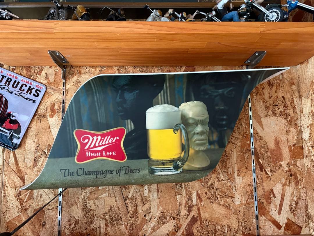 ビンテージ　Miller Beer ライトサイン