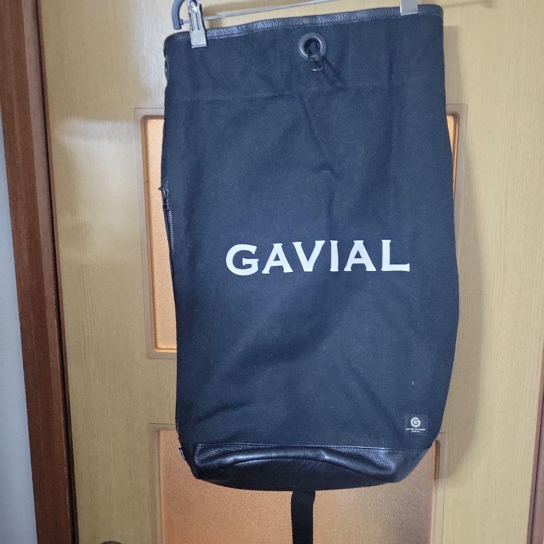 GAVIAL ブラック ショルダーバッグ