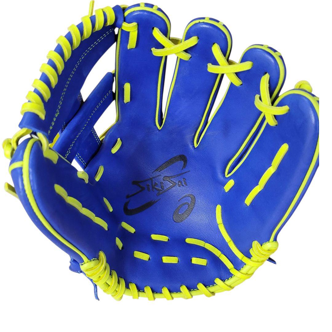 【新品未使用】アシックス グローブ ミット 野球 Sikisai サイズ6 右