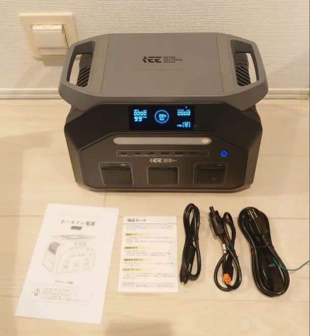 IEETek ポータブル電源 P1800 大容量 防災 アウトドア 未使用品