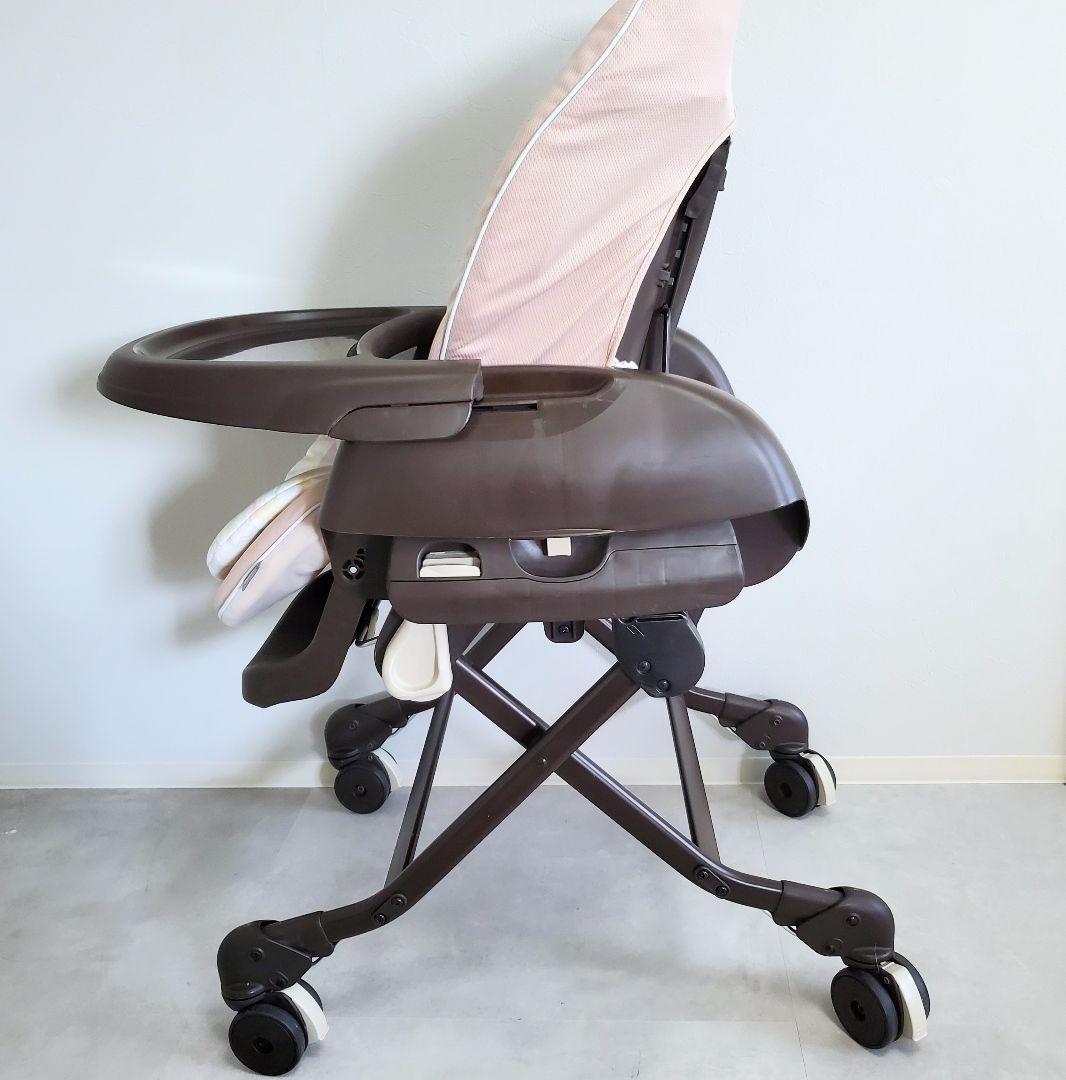 Combi コンビ ネムリラ4キャス ハイローチェア SWINGlotta 手動