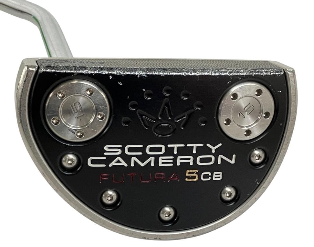 稀少レフティ！Scotty Cameron FUTURA 5CBパター34インチ