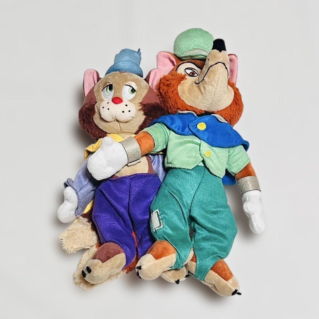 ディズニーストア　ピノキオ　ファウルフェロー　ギデオン　ぬいぐるみ