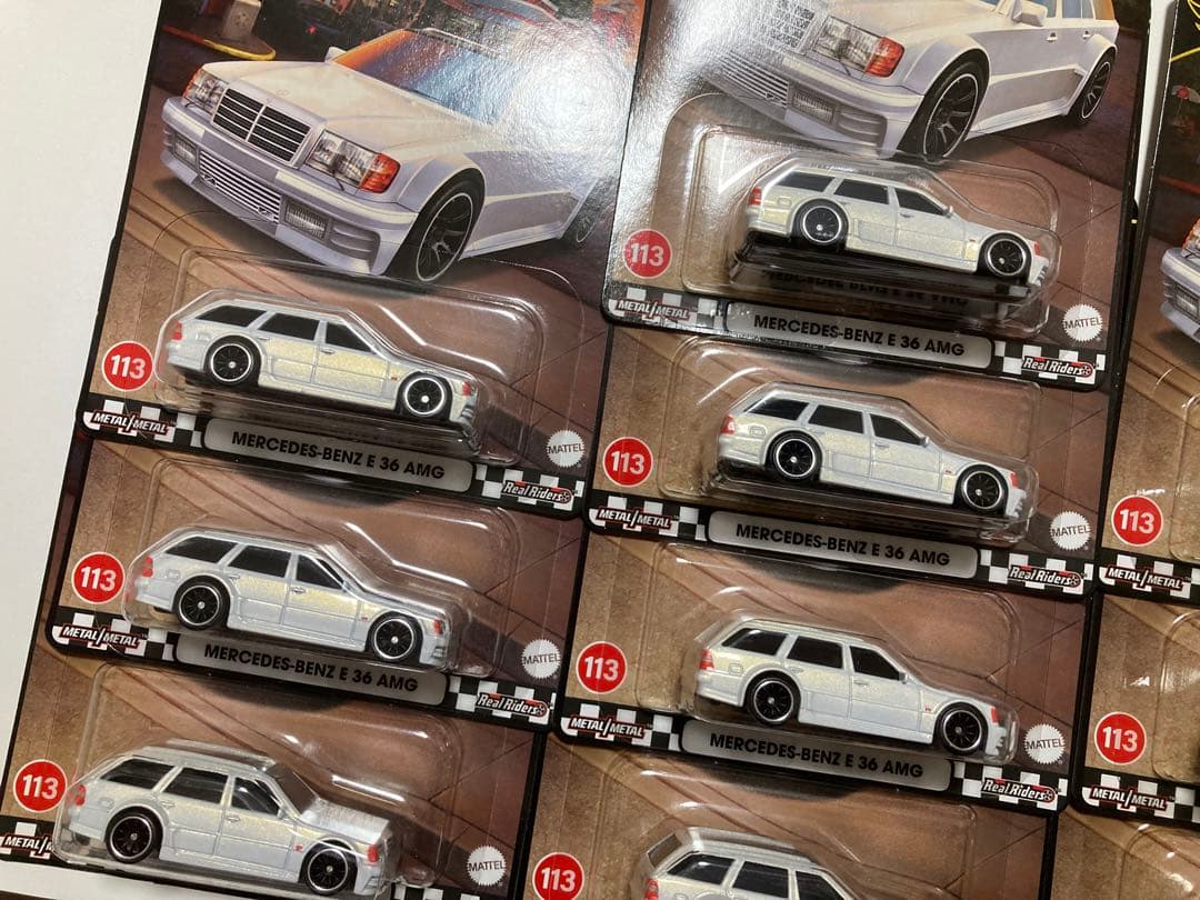 ホットウィール ブールバード メルセデスベンツ E36 AMG 10台