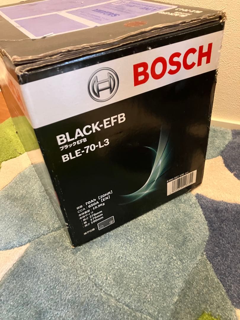 ワーゲン　ゴルフヴァリアント　BOSCH BLACK-EFB BLE-70-L3