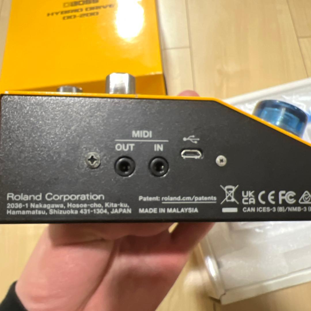 ギター BOSS OD-200 Hybrid Drive