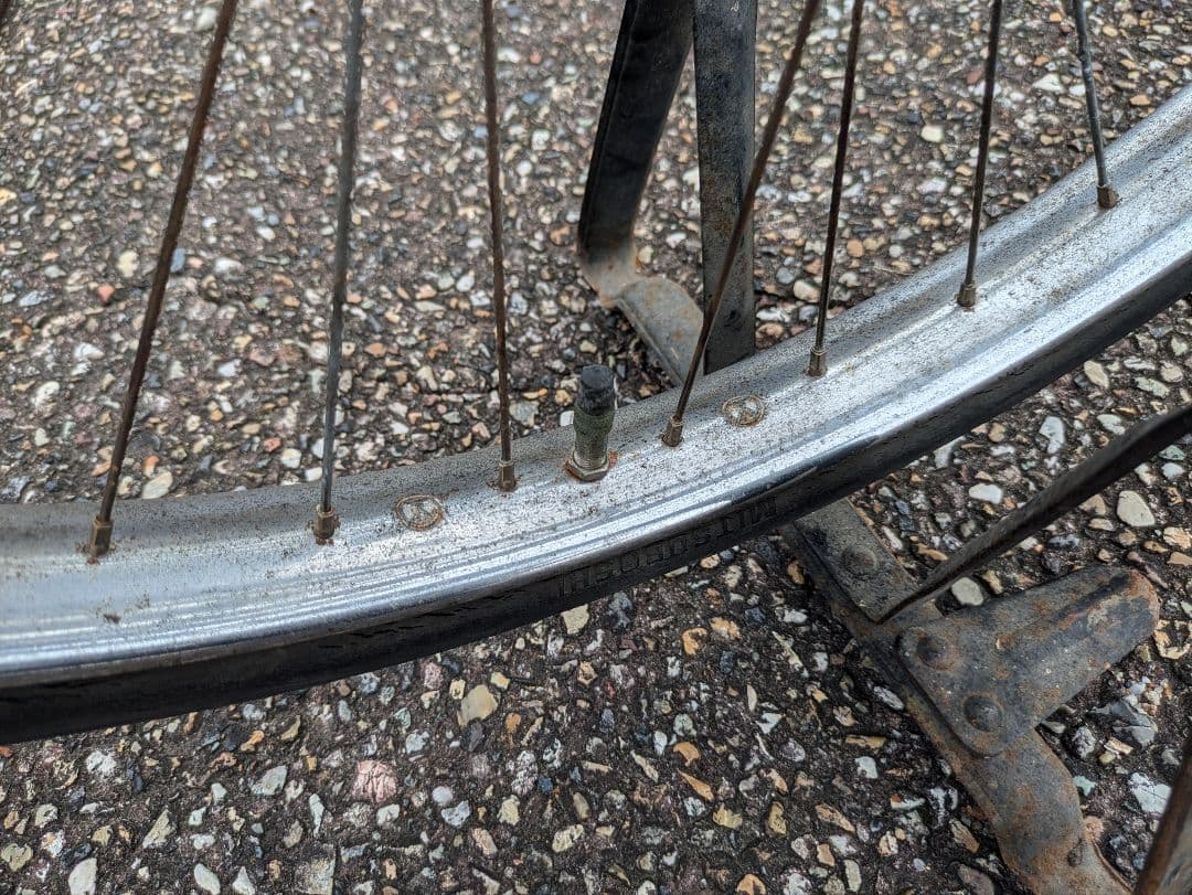 山口　シルバー号　整備済み　実用車　昭和 レトロ 自転車 　ロッドブレーキ