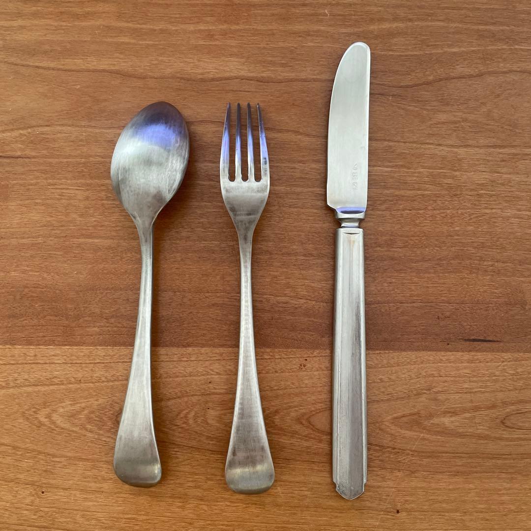 竹俣勇壱　カトラリー　ナイフ　フォーク　スプール