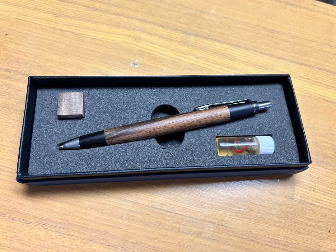 野原工芸 旧型 黒柿 MP 固定式金具