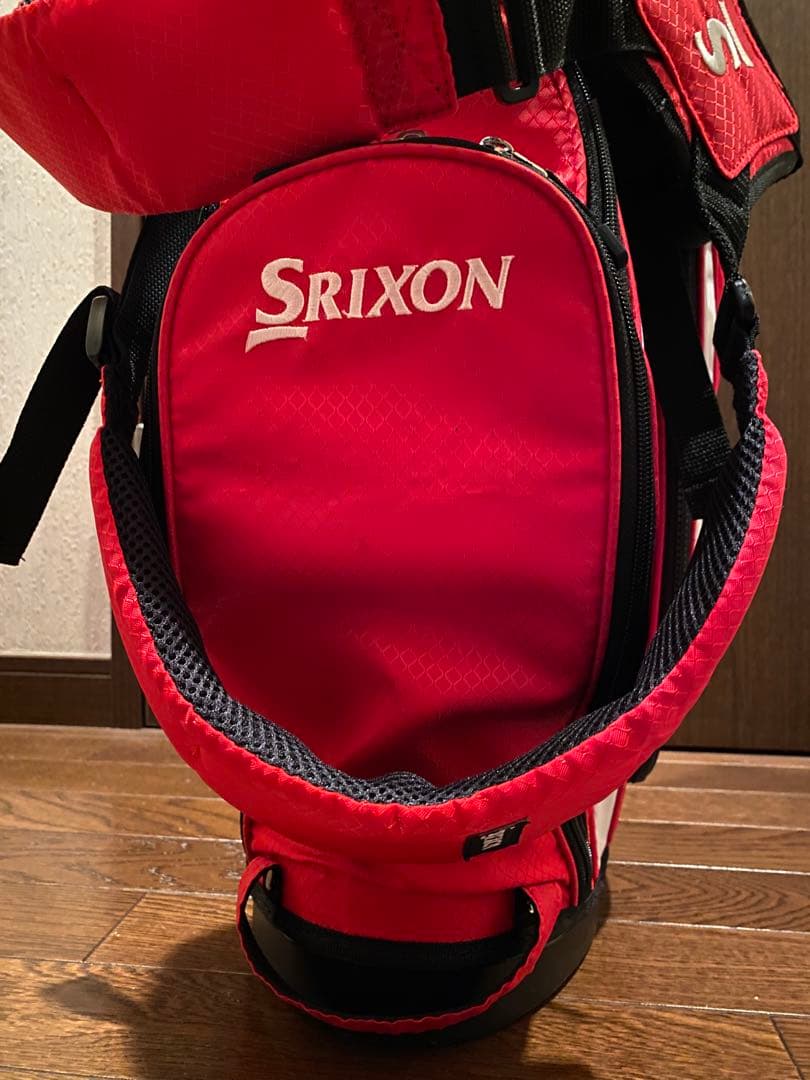 Srixon キャディバッグ 赤白